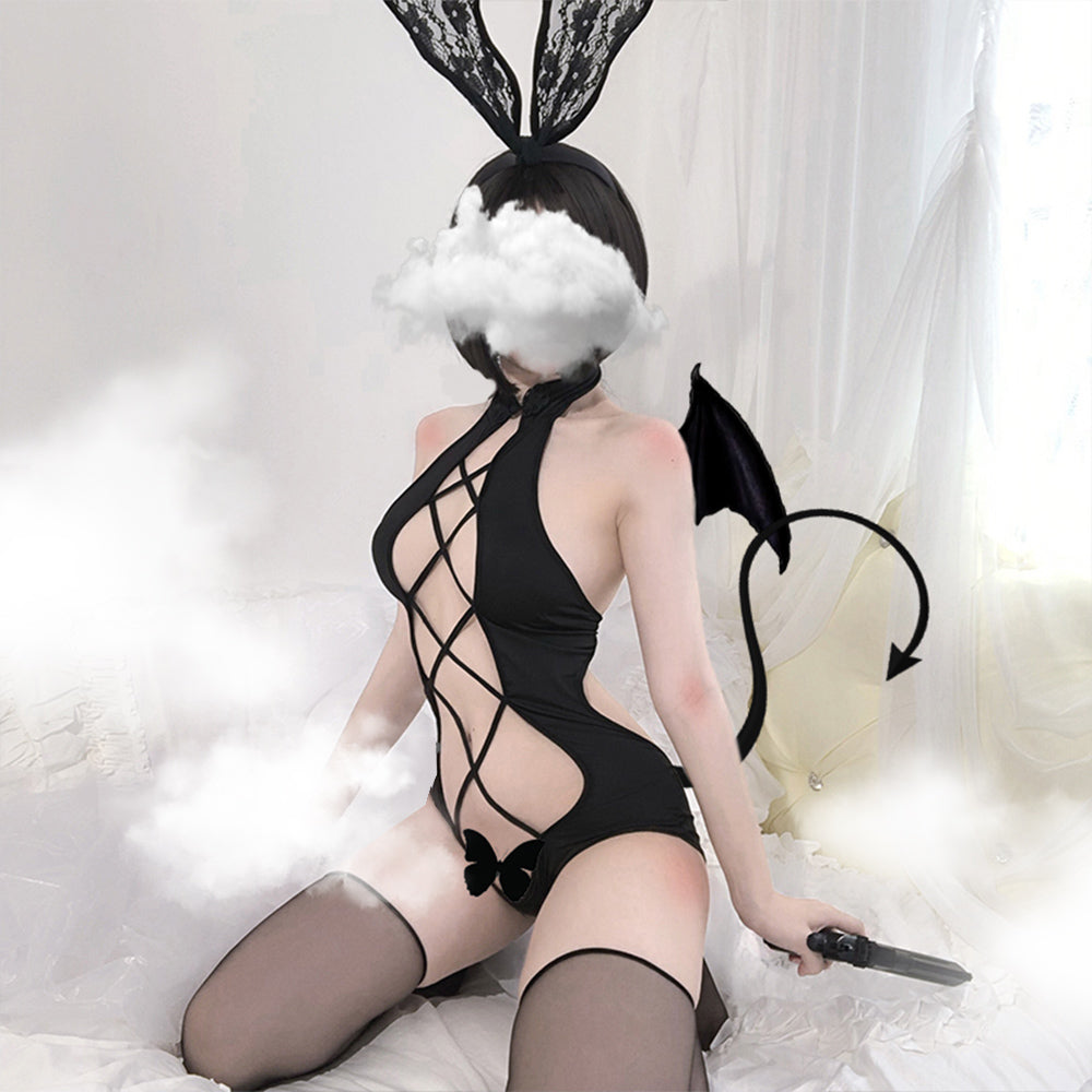 Sexy Hollow Out Anime Lingerie