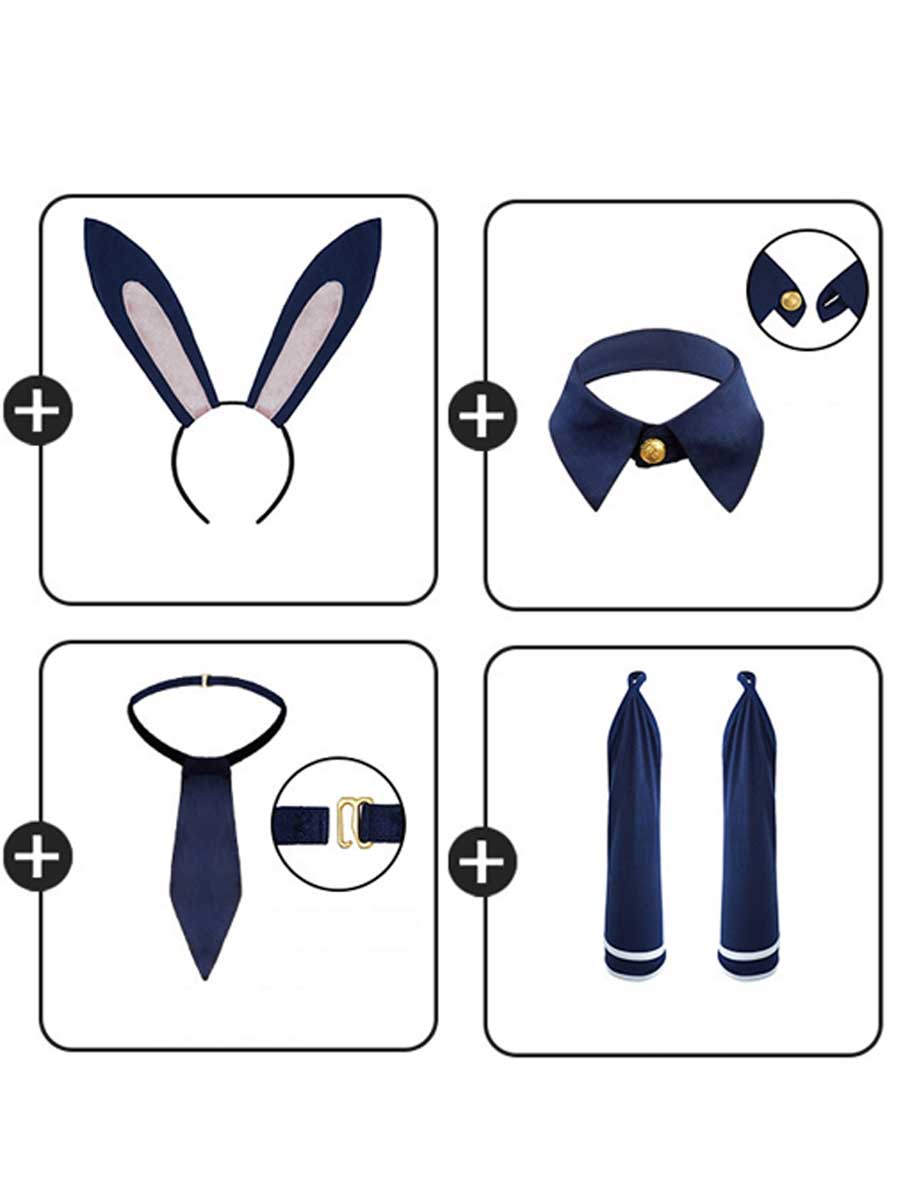 Anime Bunny Judy Costume