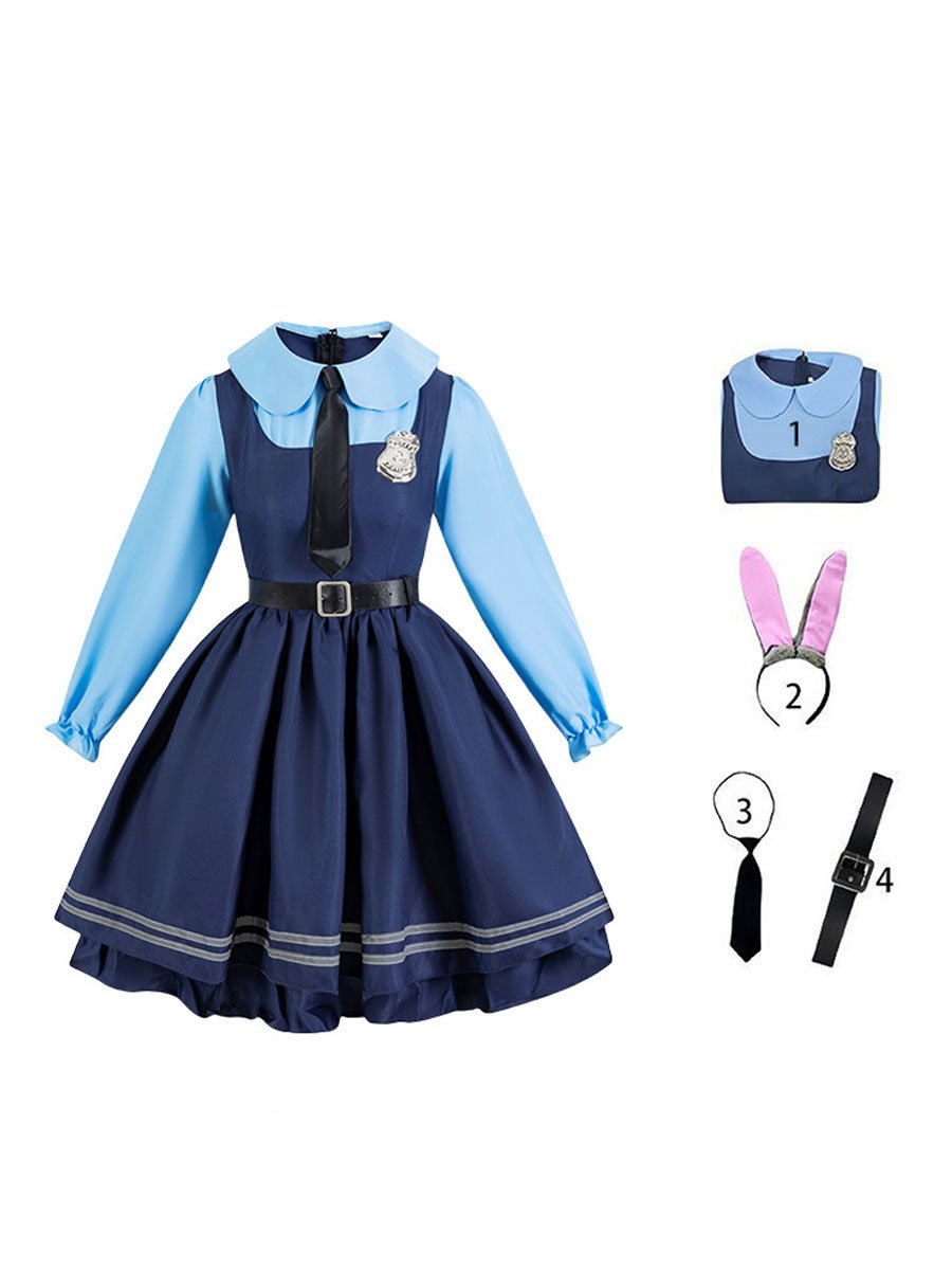 Cute Police Bunny Outfit