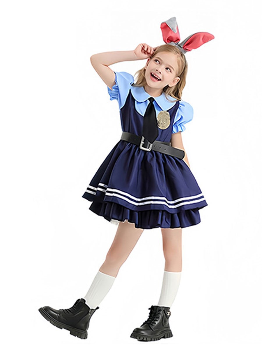 Cute Police Bunny Outfit