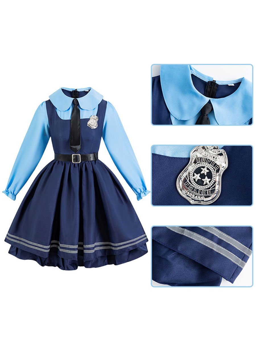 Cute Police Bunny Outfit