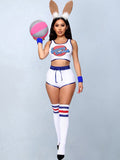 Anime Bunny Girl Cheerleader Uniform