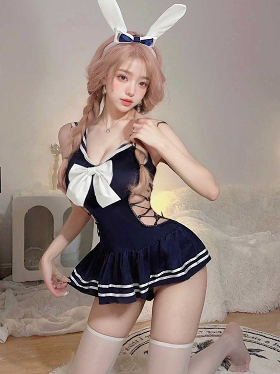 Adult Bunny One Piece Uniform