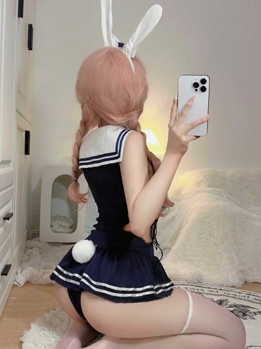 Adult Bunny One Piece Uniform
