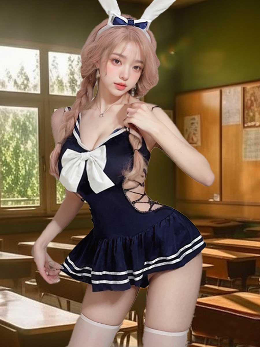 Adult Bunny One Piece Uniform