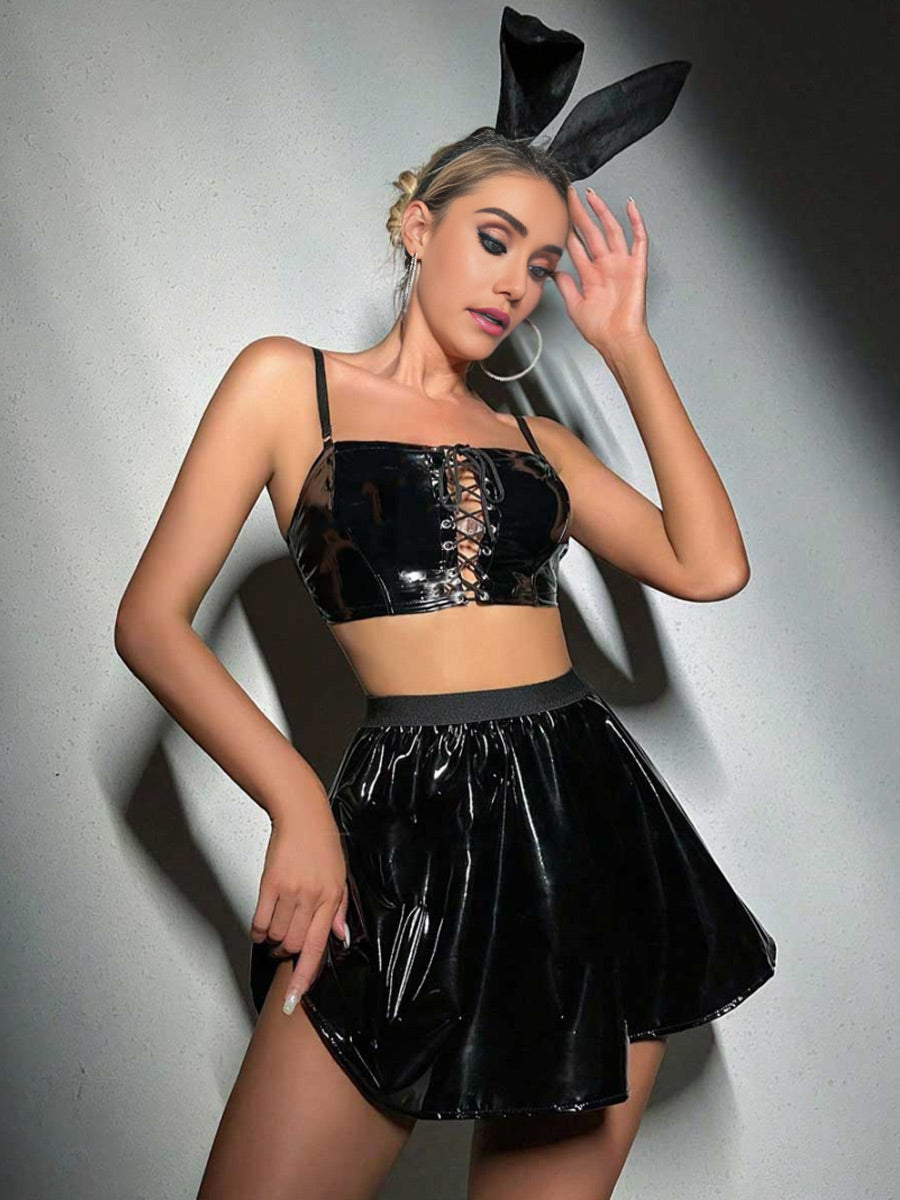 Black Bunny Cosplay Costume