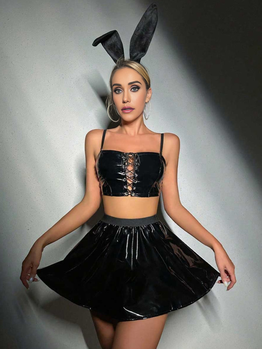 Black Bunny Cosplay Costume