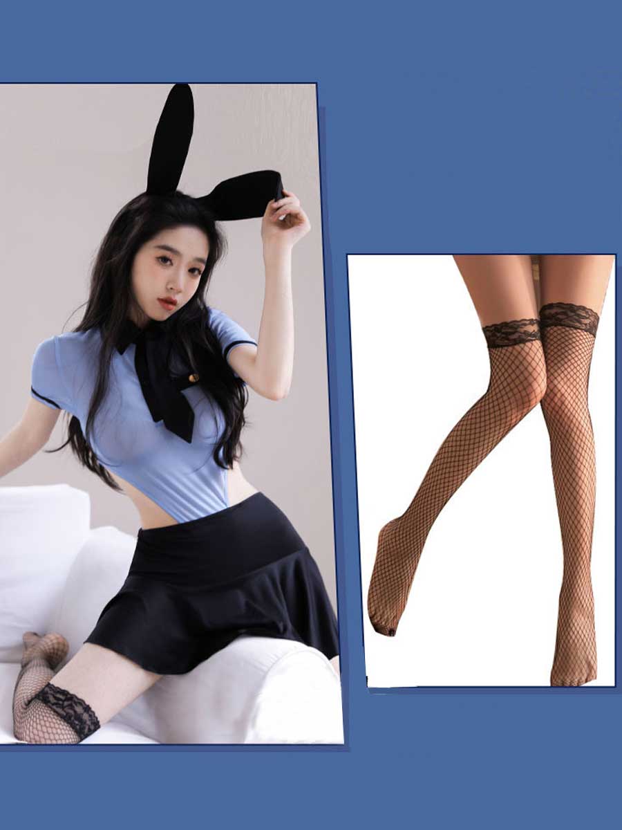 Anime Bunny Cop Cosplay Lingerie