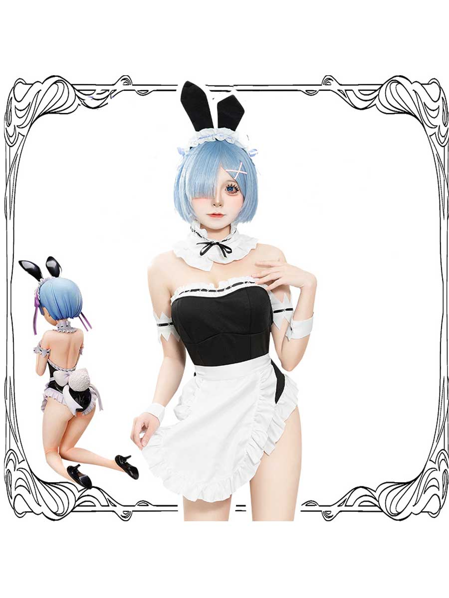 Anime Bunny Maid Outfit