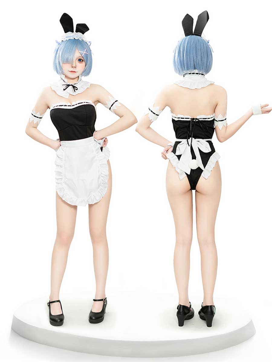 Anime Bunny Maid Outfit