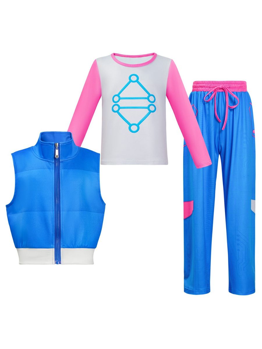 3-Pieces Z-Girls Cosplay Outfit