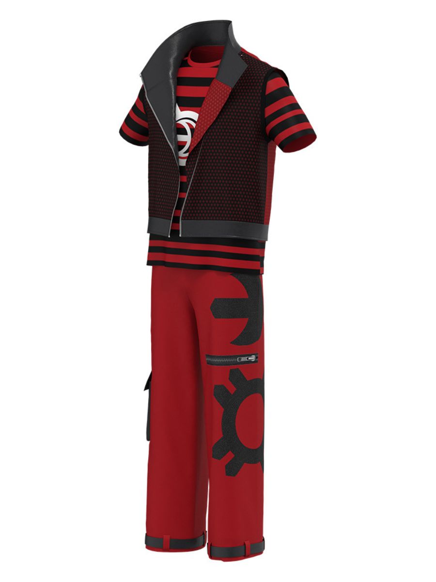 3-Piece Vampire Cosplay Outfit