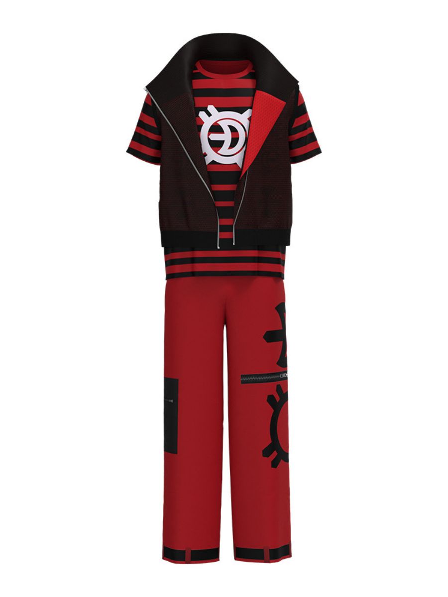 3-Piece Vampire Cosplay Outfit