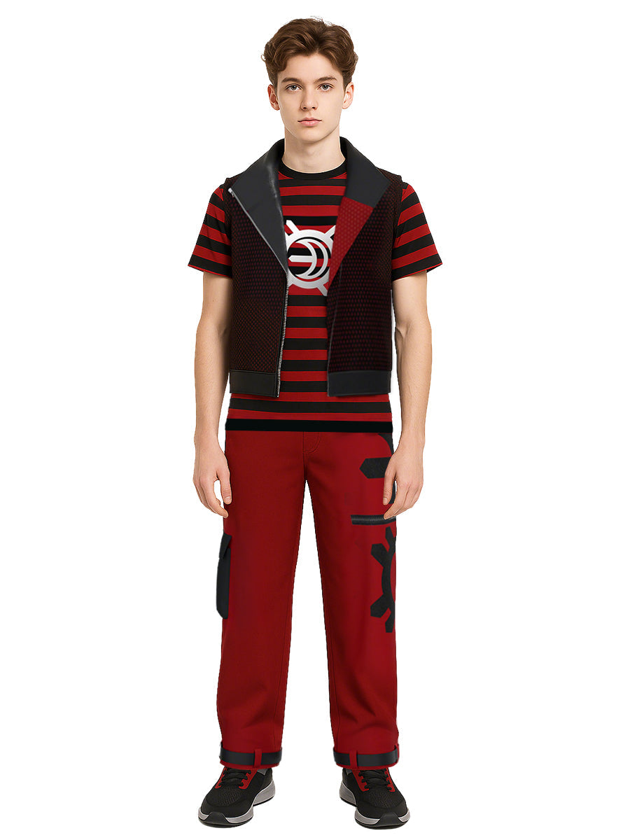 3-Piece Vampire Cosplay Outfit