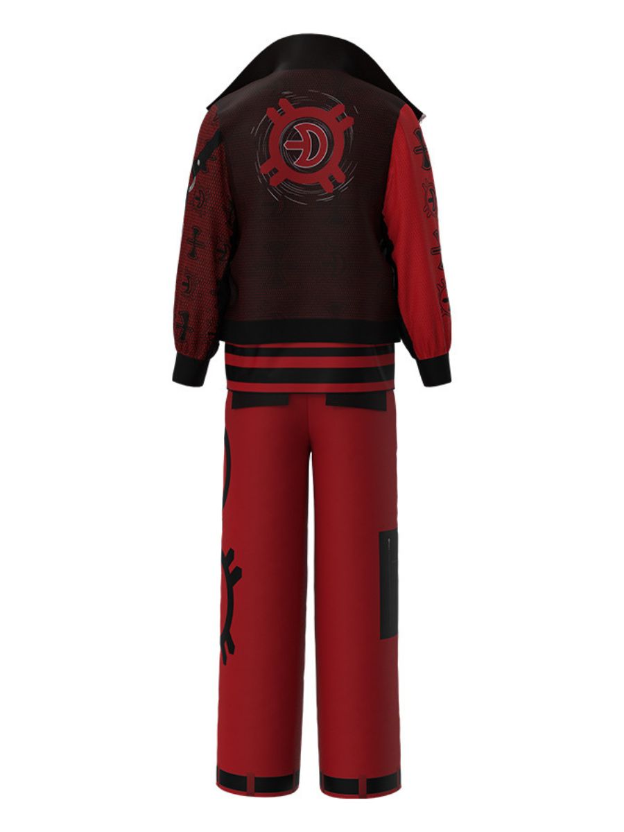 3-Piece Vampire Long Sleeve Costume