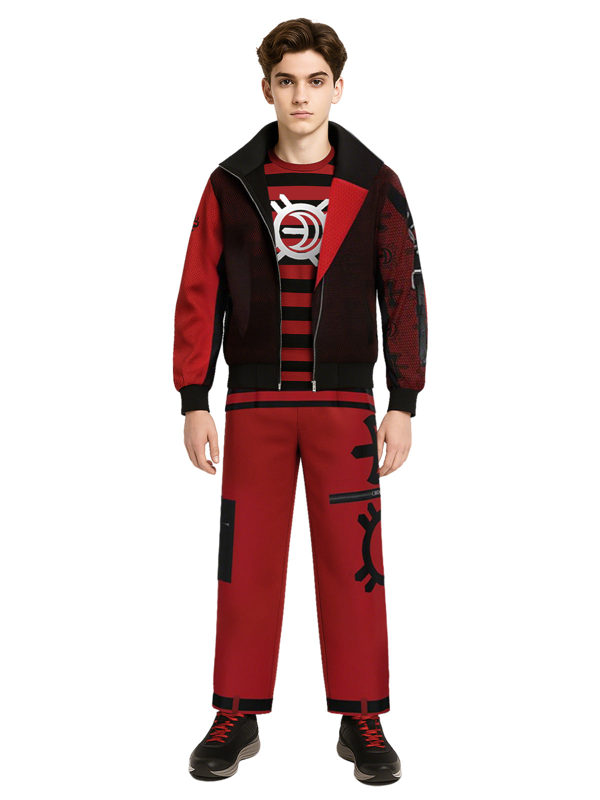 3-Piece Vampire Long Sleeve Costume