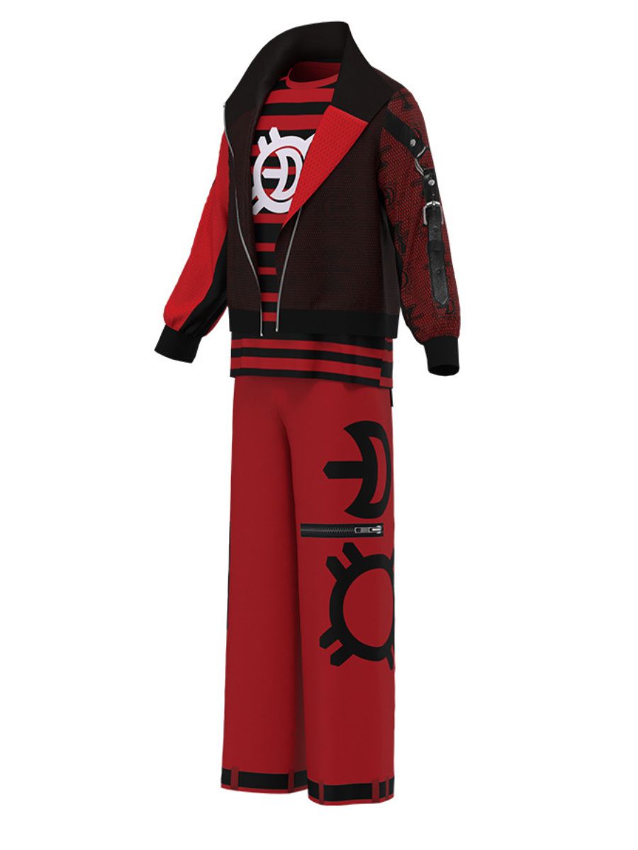 3-Piece Vampire Long Sleeve Costume