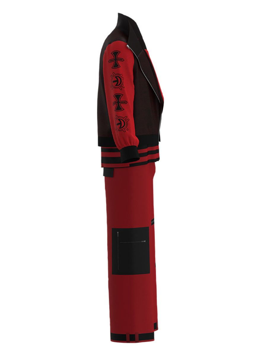 3-Piece Vampire Long Sleeve Costume